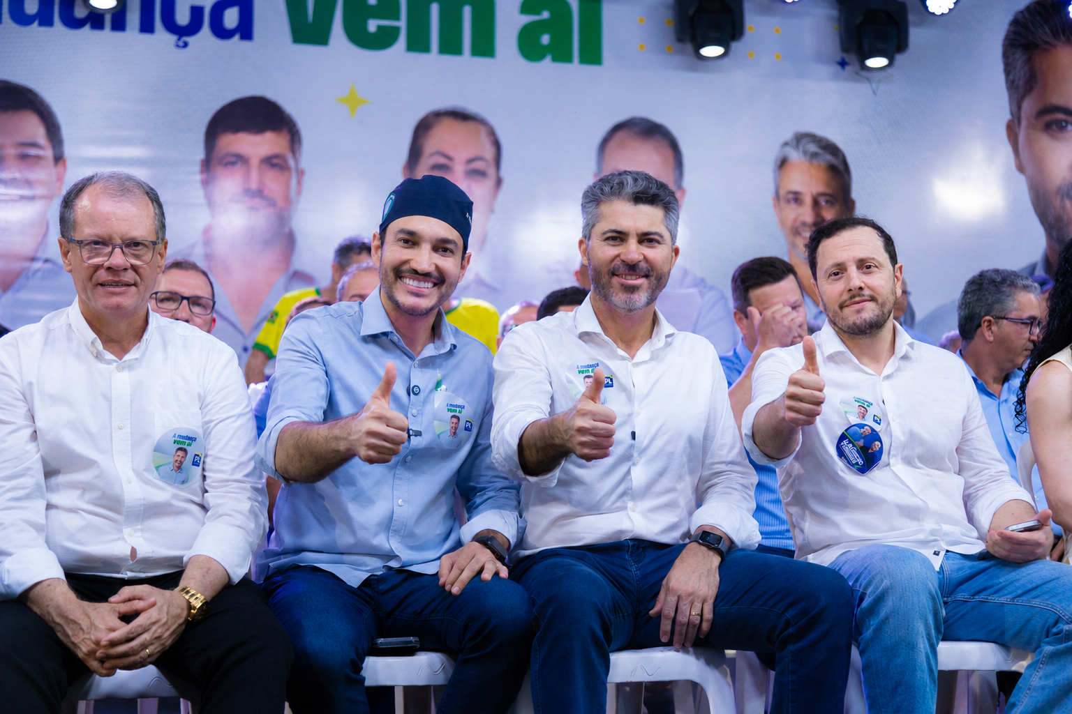Sete prefeitos do Cone Sul participam de lançamento em Vilhena ao lado do Dr. Fernando Máximo