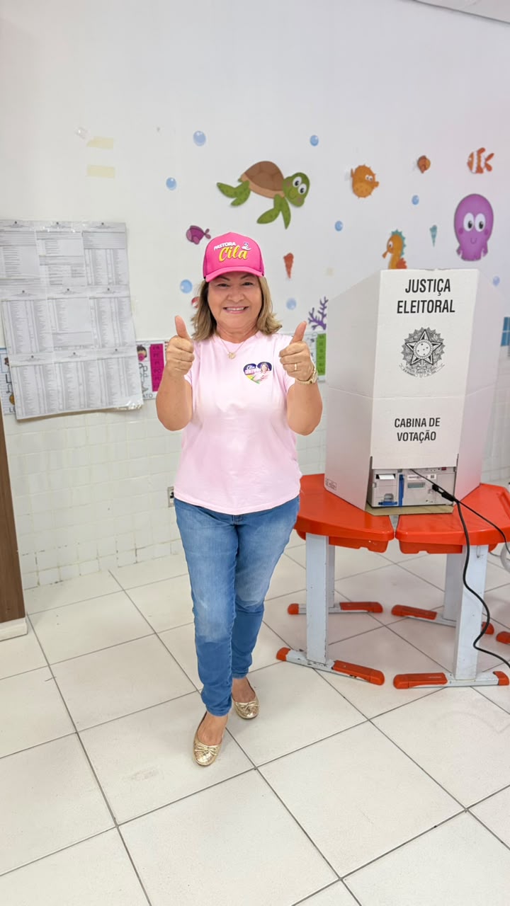 Pastora Cila vota em Porto Velho e destaca participação da população nas eleições