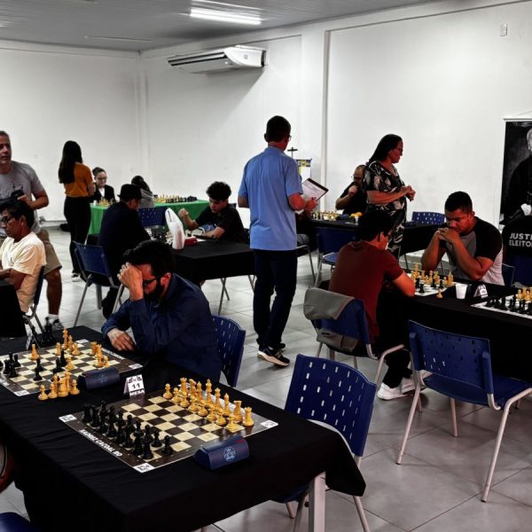 Seletiva de xadrez em Porto Velho escolhe atletas para os Jogos Intermunicipais de Rondônia