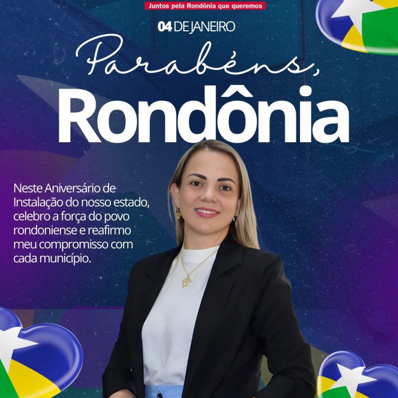 Aniversário de Instalação do nosso estado